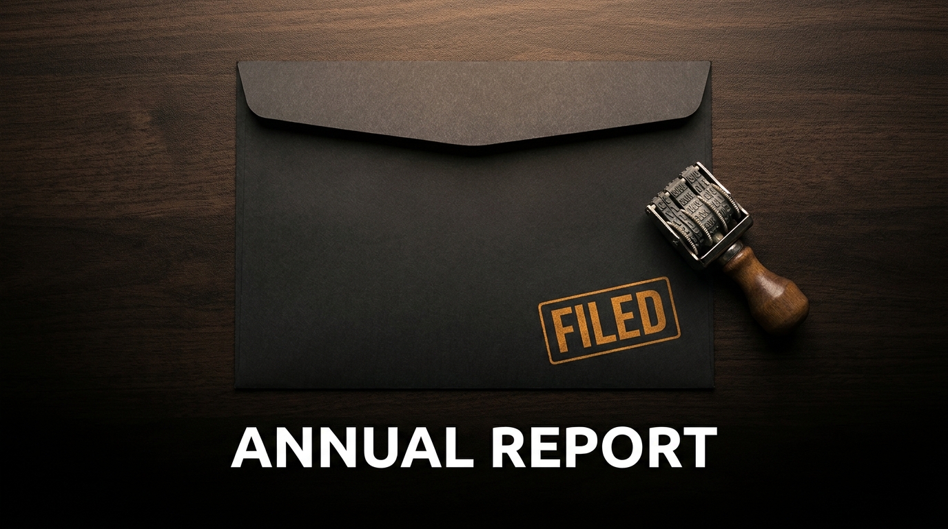 Act 60 annual report filed envelope, Puerto Rico attorney